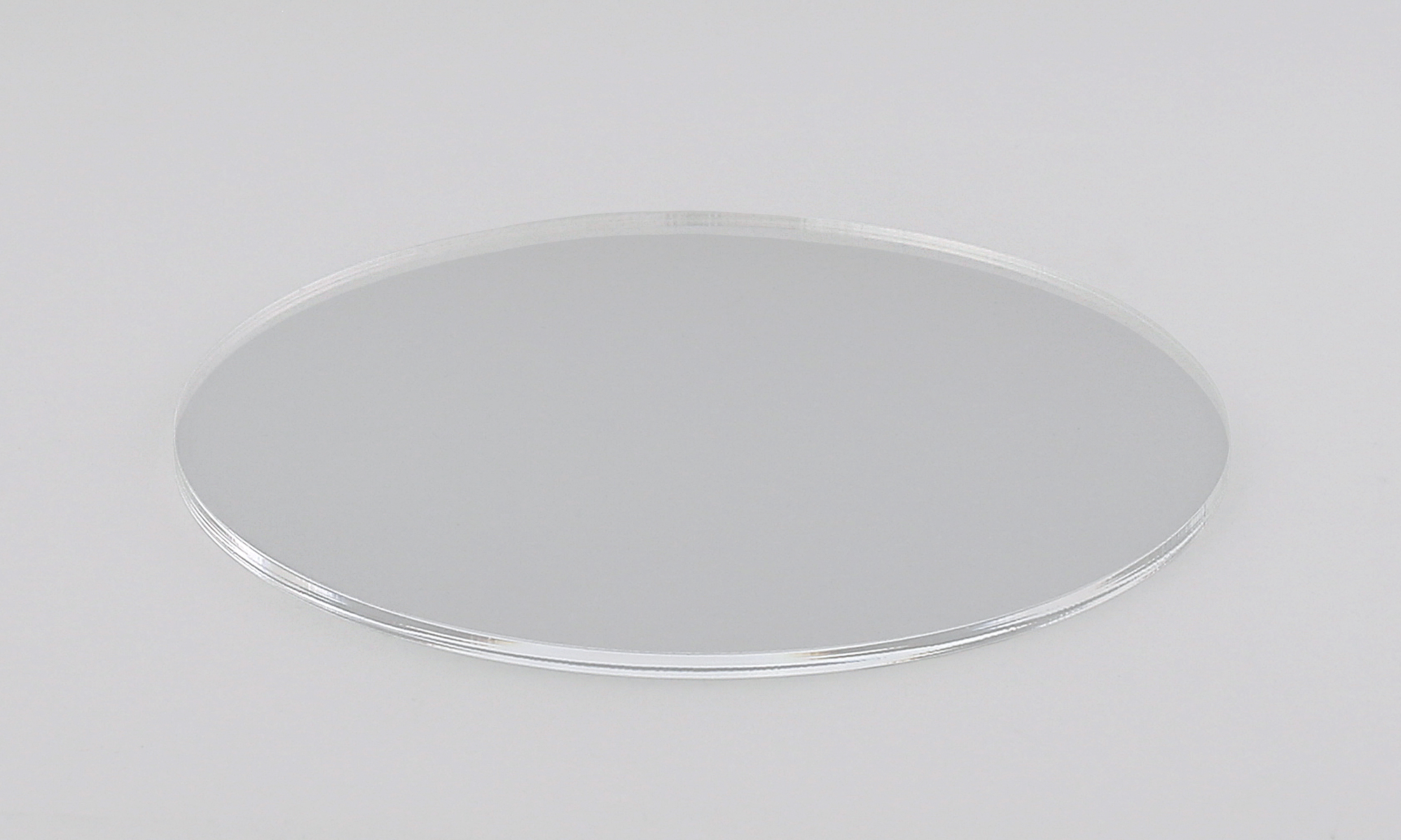 透明アクリル円板 板厚(5ミリ)直径(250ミリ)