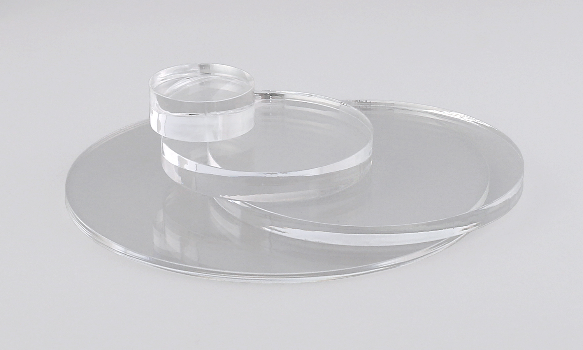 プラスチック PVC（塩ビ） 切板（透明） 板厚 20mm　350mm×750mm - 3
